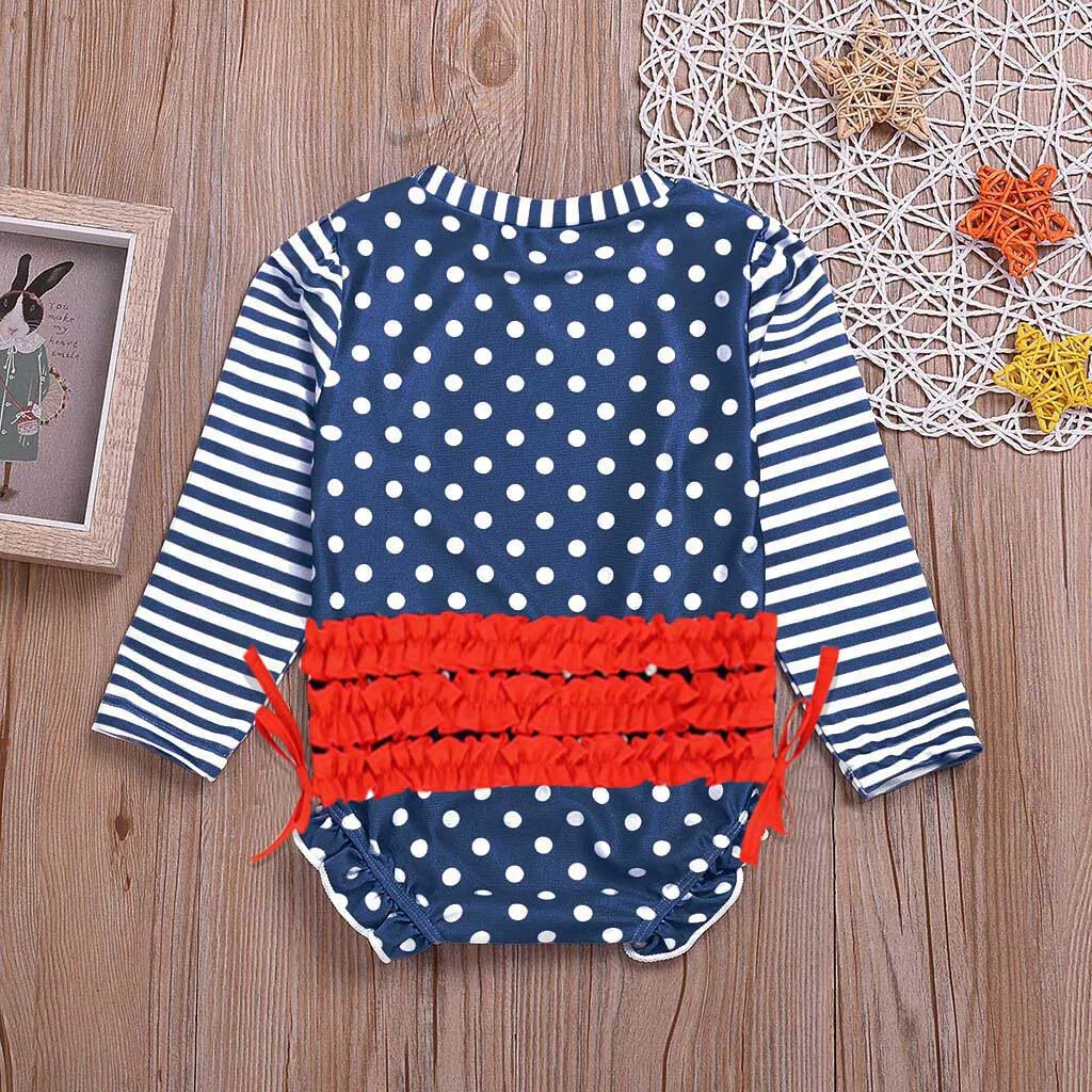 Детские купальники для девочек детские слитные из полиэстера купальный костюм