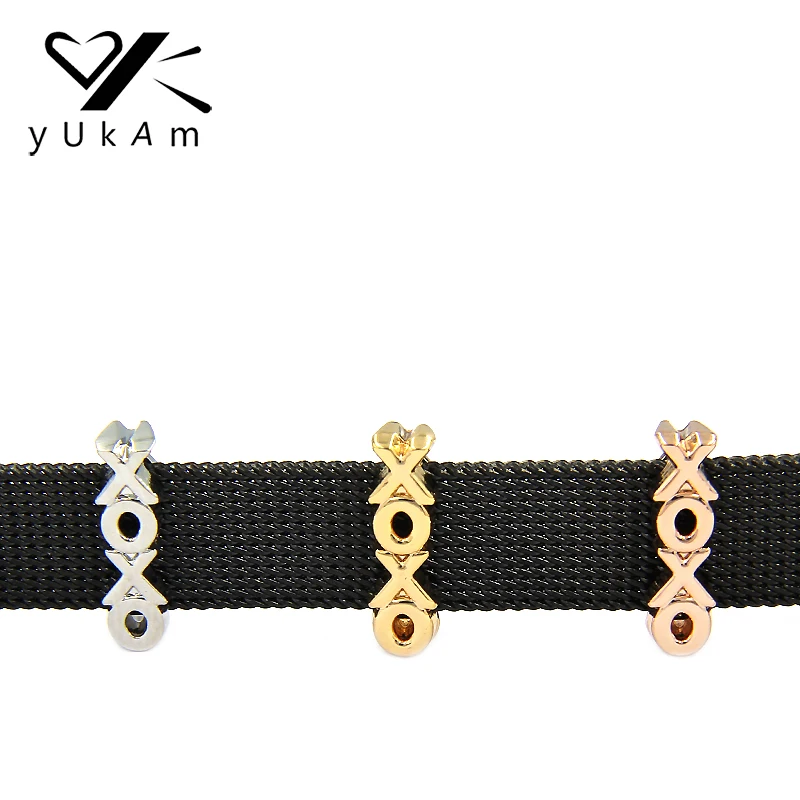 YUKAM паве невесты XOXO слайд талисманы хранитель для женщин кожаная оболочка