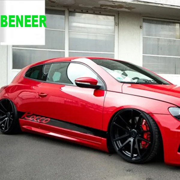 2 шт./лот KK Rocco наклейка на кузов автомобиля Volkswagen Scirocco|car body sticker|sticker for carcar sticker |