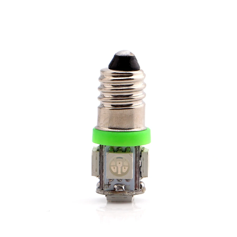 YM E-Bright 10 шт. 6 в 3 В постоянного тока E10 5050 5 SMD светодиодный светильник лампа для