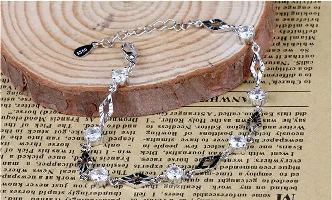 Женский браслет из серебра 100% пробы | Украшения и аксессуары