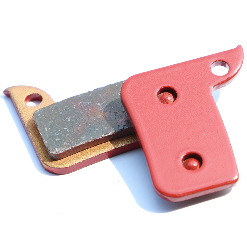 4 пары (8 шт) Красный спеченный Велосипедный тормозной колодки высокого качества