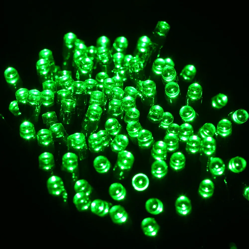 

Waterproof Small Cute Bulb Party Atmosphere Solar light String Yard Garden Grass Lawn Tree Bush Fence Decorative Party Led light