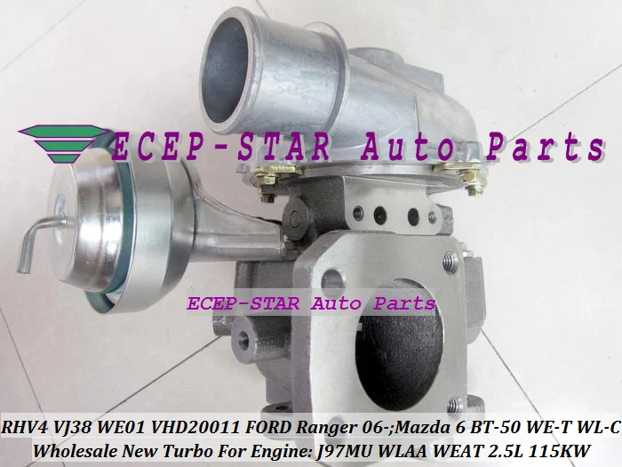Турбокомпрессор RHV4 VJ38 VFD20011 WE01 для FORD Ranger 2006- WLAA WEAT MAZDA 6 2007- BT50 | Автомобили и
