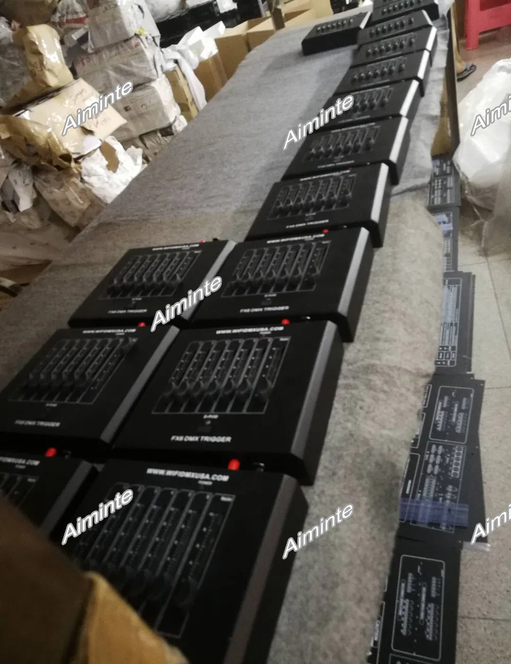 2 4G Wi-DMX 6ch DMX контроллер маленькая консоль профессиональное освещение сценическое