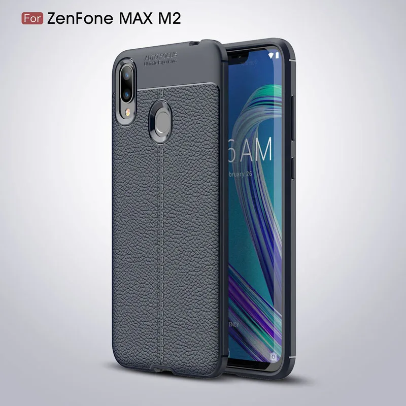 Противоударный чехол для ASUS ZenFone Max M2 ZB633KL, мягкий силиконовый чехол X01AD ZB633 ZB 633 KL 633KL, чехол для телефона s Bumper