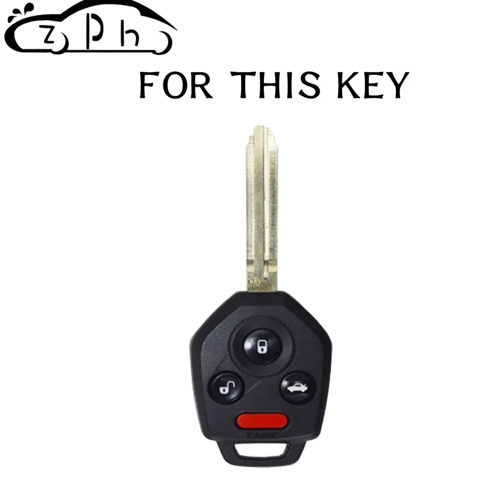 Silicone Remote Key Cover High Protective Car Case For Subaru Forester Impreza Legacy Outback WRX 4 buttons Keys Shell Hot | Автомобили и