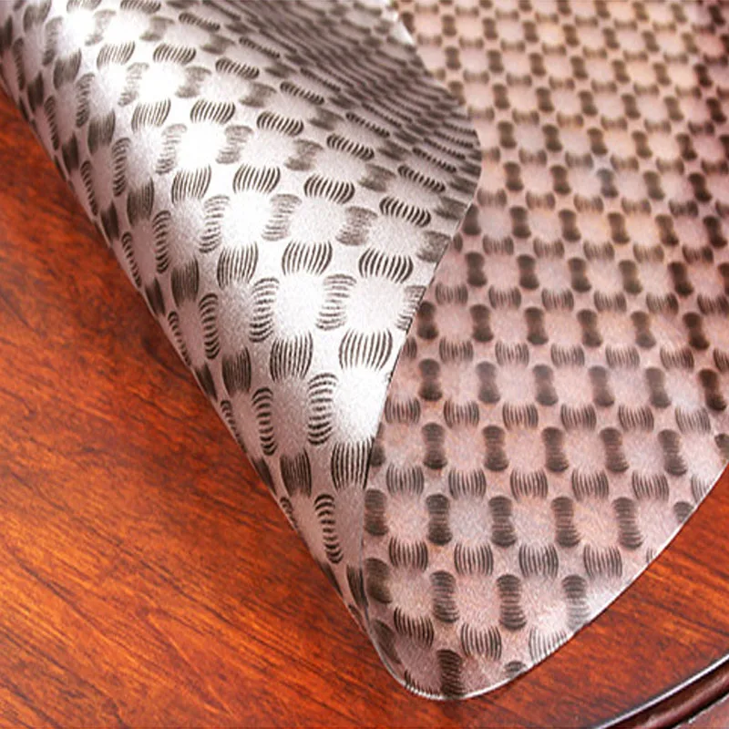 Круглая скатерть BALLE из ПВХ для дома защита стола водонепроницаемая круглая