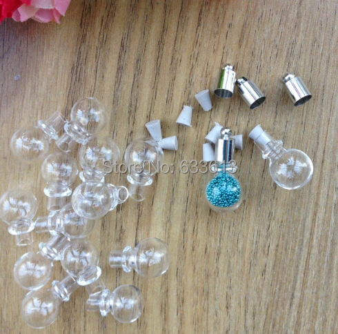 Бесплатная доставка 100 шт./лот очаровательная стеклянная подвеска сделай сам