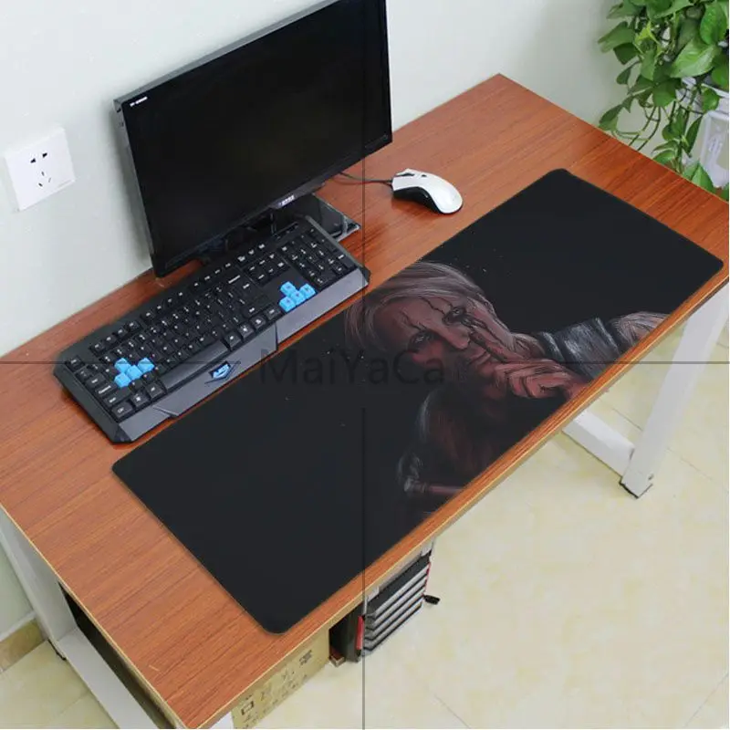 Lock Edge 40X90cm MaiYaCa ваши собственные коврики смерти Stranding ноутбук коврик для мыши Удобная мышка игровой защелка для мыши - Цвет: Lock Edge 40X90cm