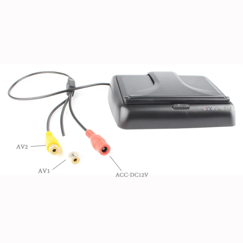 Koorinwoo 4 3 &quotTFT LCD задний вид автомобиля монитор 800*480 для DVD/камеры заднего вида Авто