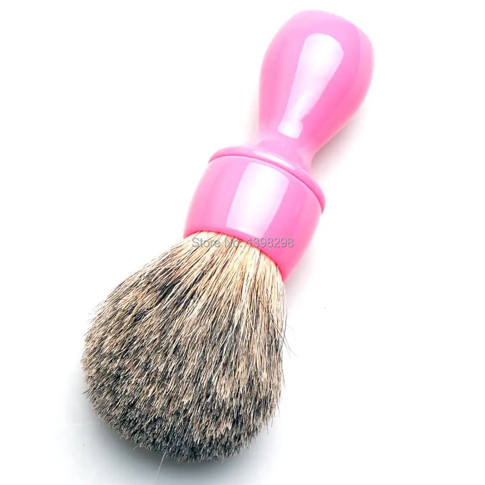 CSB Мужская щетка для бритья из чистого барсука деревянная 100% бритвы двойная