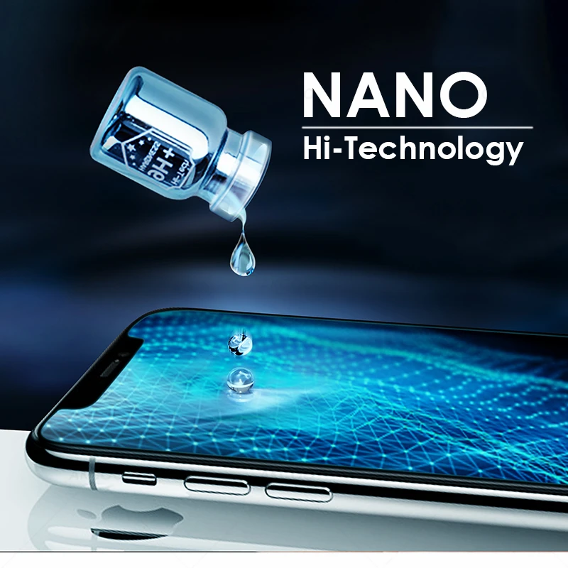 Akcoo для iPad Pro 12,9 дюйма Nano жидкий Невидимый чехол для iPad mini Pro 9,7 10,5 11 дюймов олеофобное покрытие протектор