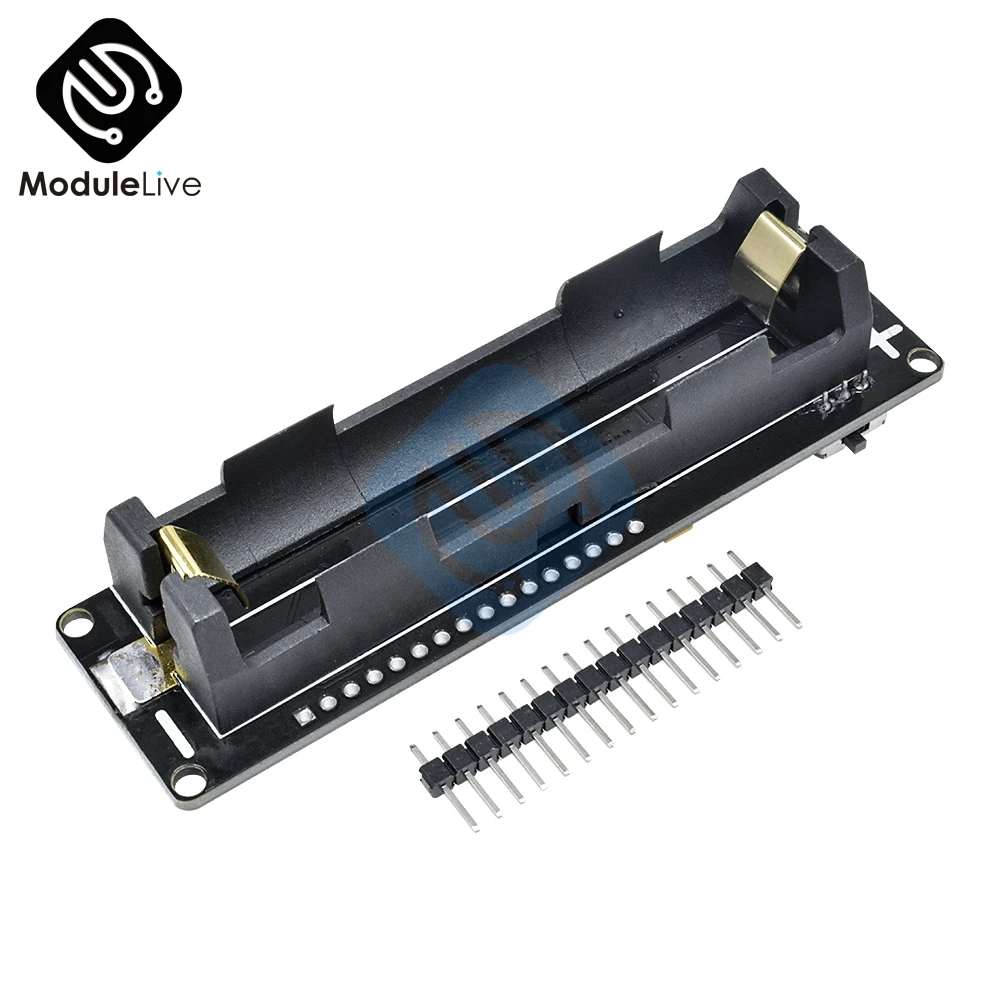 

For WeMos D1 Esp-Wroom-02 Mother Board ESP8266 Mini WiFi Module 18650 Charging Battery Development Board Nodemcu PWM I2C