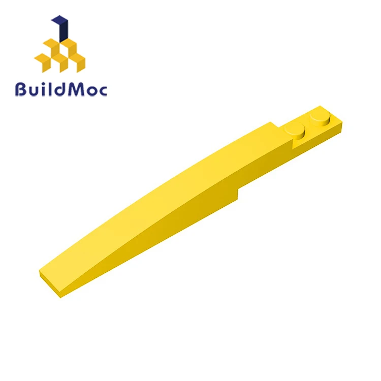 BuildMOC 13731 85970 1x10 изогнутый кирпич строительные блоки детали сделай сам развивающие