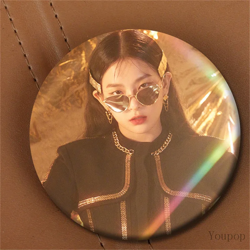 Youpop KPOP красный бархат 5th Мини альбом RBB действительно плохой мальчик радость Хэллоуин значок с фото булавки броши для одежды шляпа рюкзак - Окраска металла: XZ1750 SeulGi