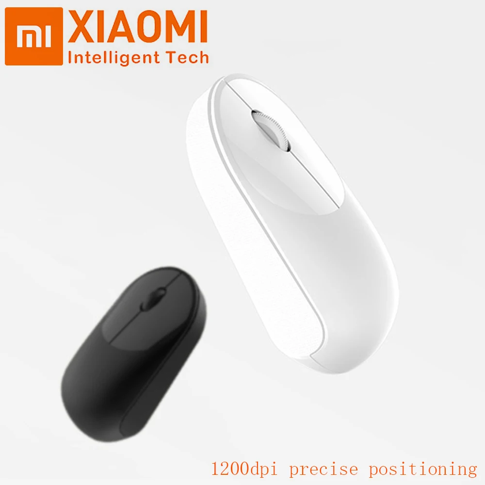Оригинальная беспроводная мышь Xiaomi Молодежная версия 1200 точек/дюйм 2,4 ГГц оптическая мышь мини беспроводная мышь Молодежная версия для ноутбука Macbook