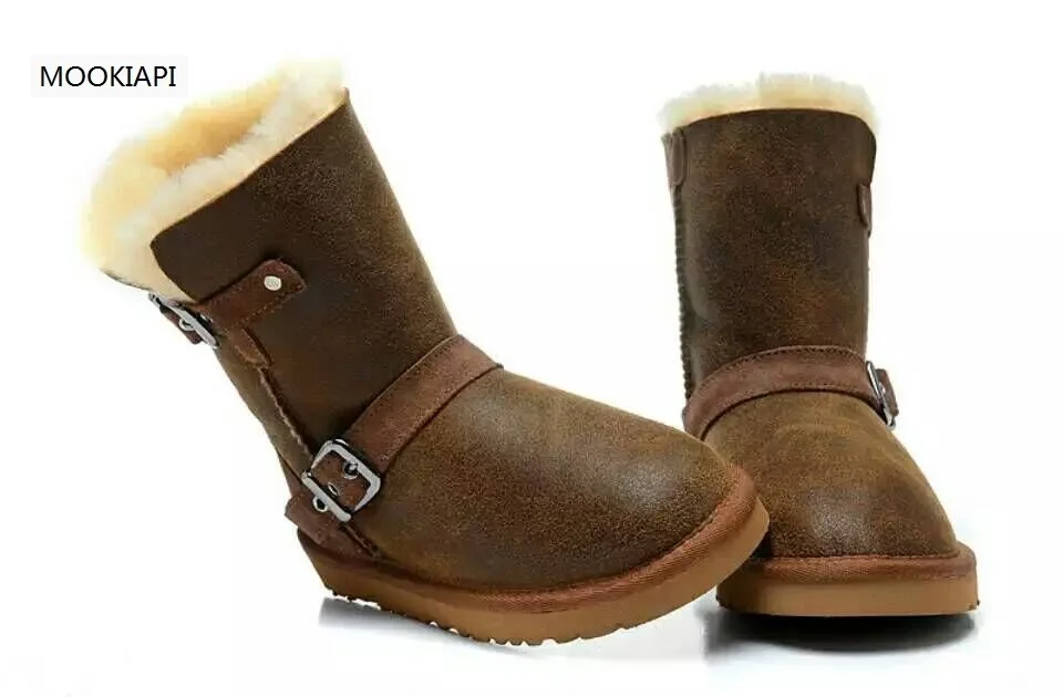 Новинка 2019 лидер продаж зимние сапоги из овчины и натурального меха 100% шерсть