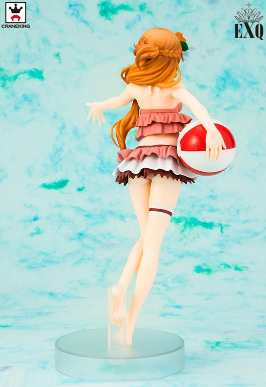 Японское аниме меч арт онлайн код оригинальная коллекция Banpresto EXQ фигурка Асуна