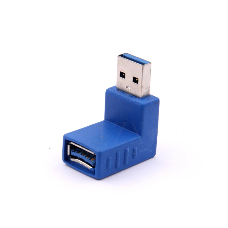 1 шт. Новинка горячий правый угол USB 3 0 тип А штекер-гнездо разъем адаптер