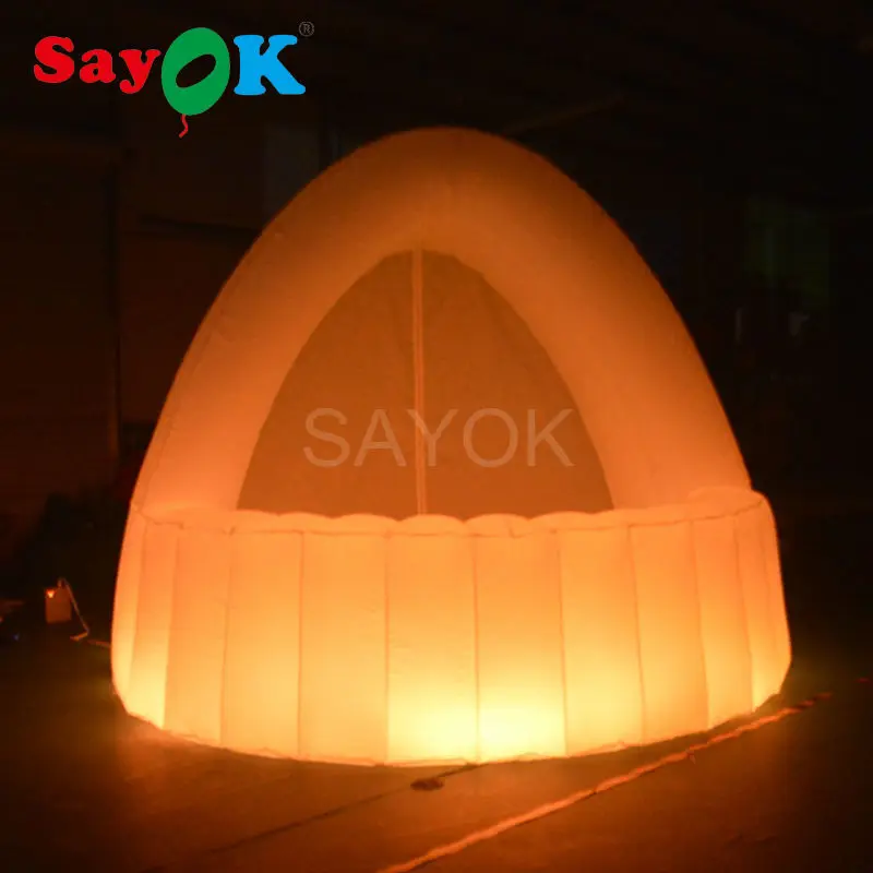 Sayok 3x2 5x2 5 м надувная светодиодная барная стойка с RGB светодиодными лампами