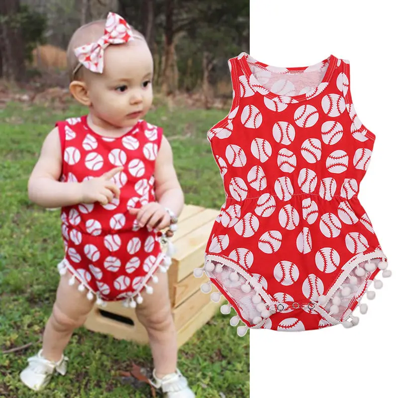 2017 г. изящный Облегающий комбинезон с футбольным принтом для новорожденных