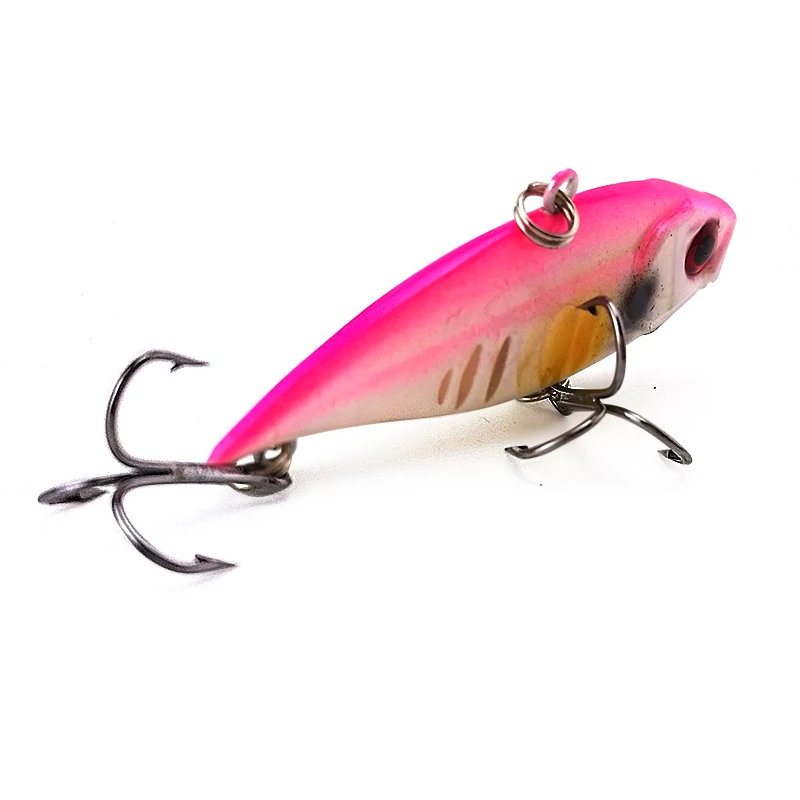 5pcs Fishing Lure VIB Hard Artificial Bait Tackle Crap Hook jig Crankbait Professional Sinking Wobblers 6.5cm 10.84g | Спорт и