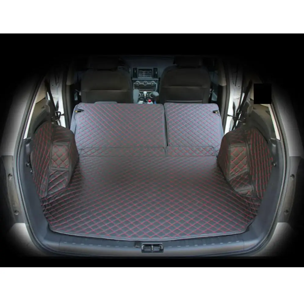 Роскошный Коврик для багажника из волоконной кожи land rover freelander 2 LR2 2006 2007 2008 2009 2010