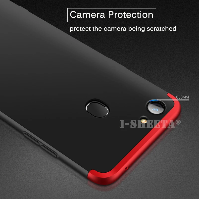 360 полная защита прочные Чехлы для OPPO F5 A7 AX7 K1 R15X ультра тонкий матовый Жесткий ПК