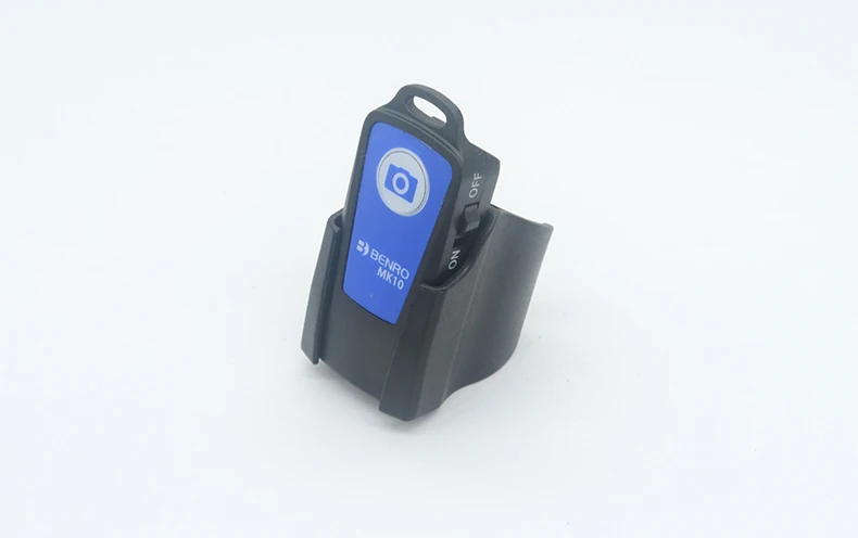 blue Benro MK10 пульт дистанционного управления для штатива монопод селфи палка беспроводной Bluetooth пульт дистанционного управления Лер перезаряжаемый - Цвет: blue