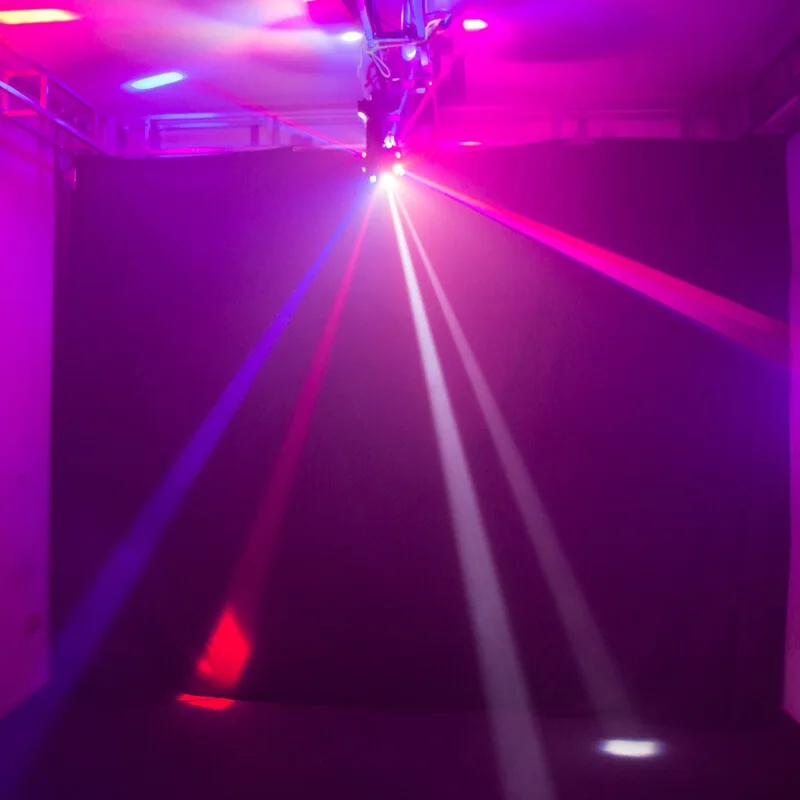 Новинка 12x10 Вт RGBW 4 в 1 Светодиодная лампа с движущейся головкой DMX512 светодиодная