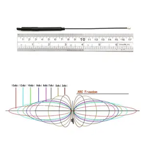 1 шт., пружинная антенна, 800 м, 850 м, 868 м, 900 МГц, 915 МГц, Внутренняя медная флейта, 5 дБи, 60x4 мм, Новинка