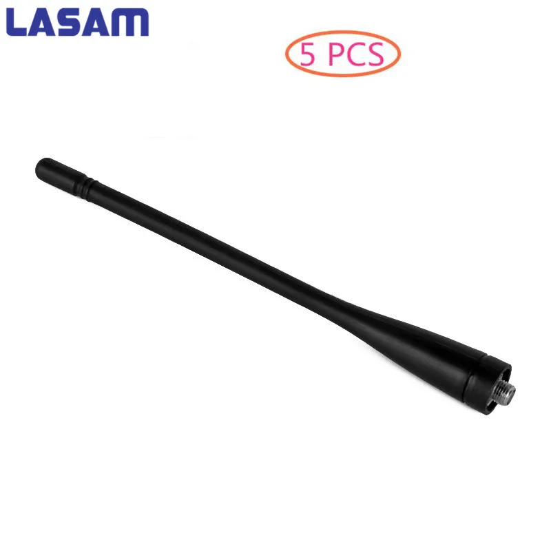 LASAM 5 шт. новая Оригинальная UHF 400-470 МГц антенна SMA для Kenwood TK-3207G TK3207 TK-3180 TK-3200 TK-3202