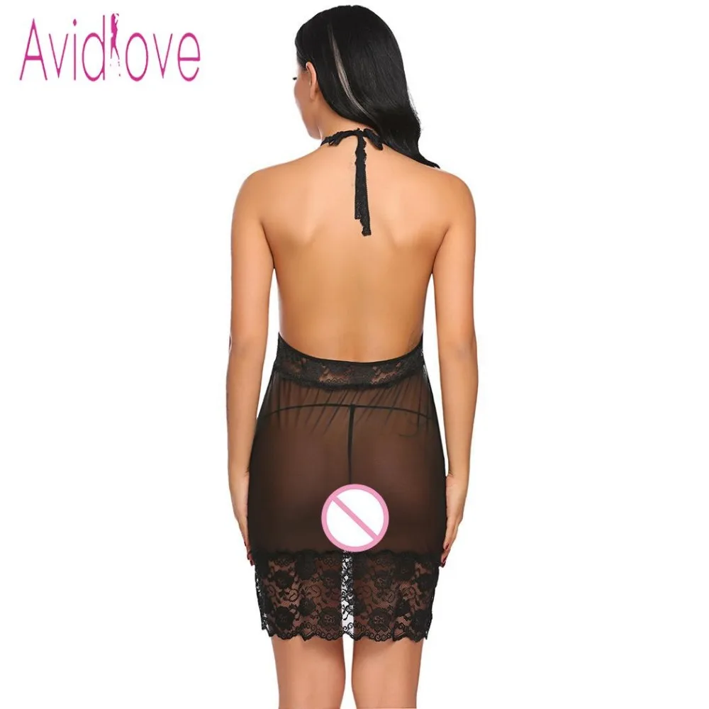 Avidlove сексуальное нижнее белье ночное стринги женское с бантом бюстом рост бедра