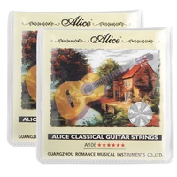 alice classical guitar strings clear nylon strings alice a106 h silver plated copper alloy wound strings 1st 6th strings