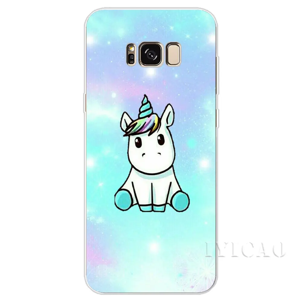 IYICAO милый единорог мультфильм жесткий чехол для Samsung Galaxy A3 A5 2015 2016 2017 A6 A7 A8 A9 плюс