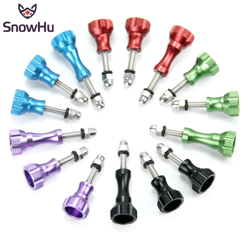 SnowHu для GoPro аксессуары 1 длинный + 2 боксеры различных цветов с накатанной головкой