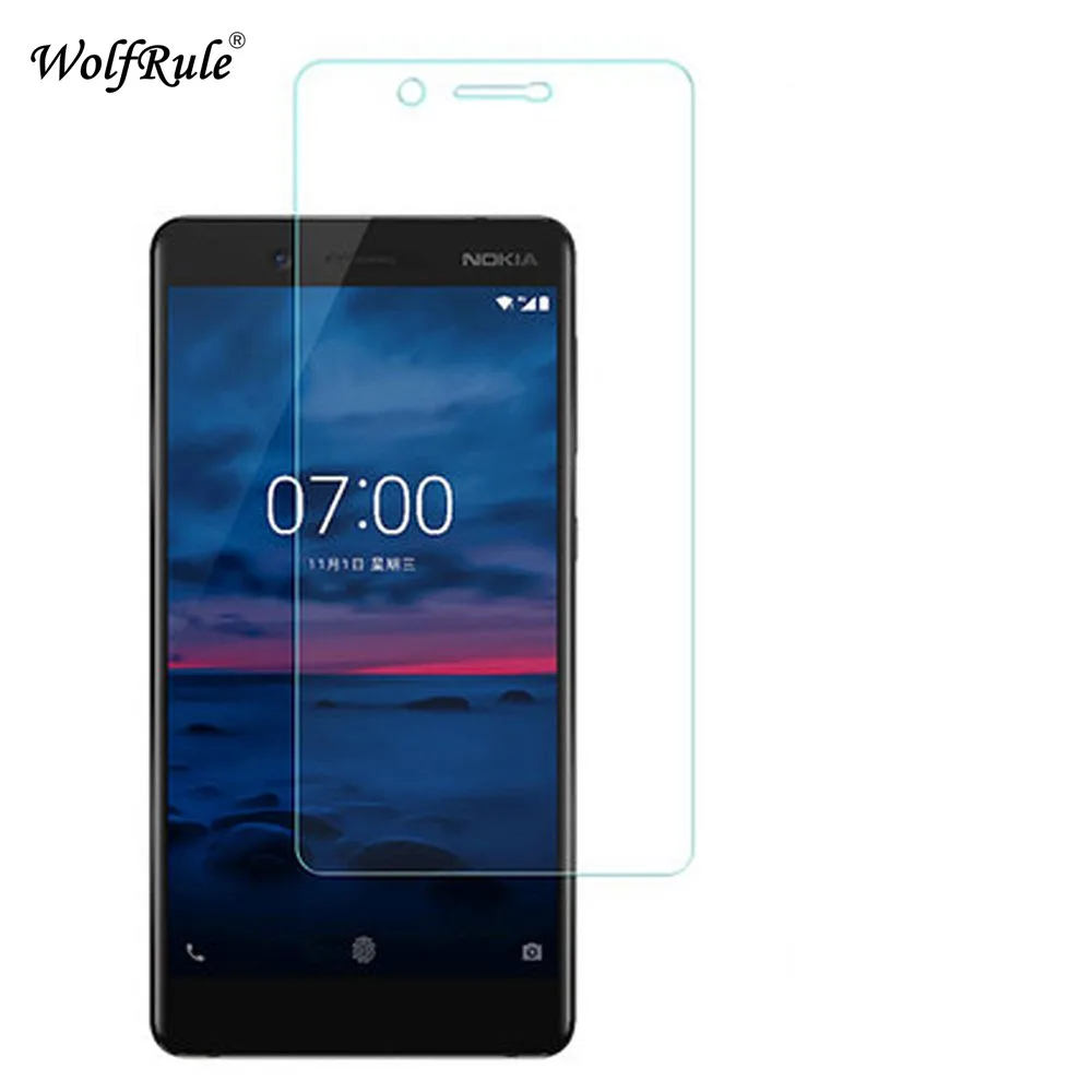 2 piezas de vidrio para Nokia 7 Protector de pantalla de vidrio templado para Nokia 7 vidrio Anti-rasgu&ntilde;o pel&iacute;cula de tel&eacute;fono para Nokia7 WolfRule-0