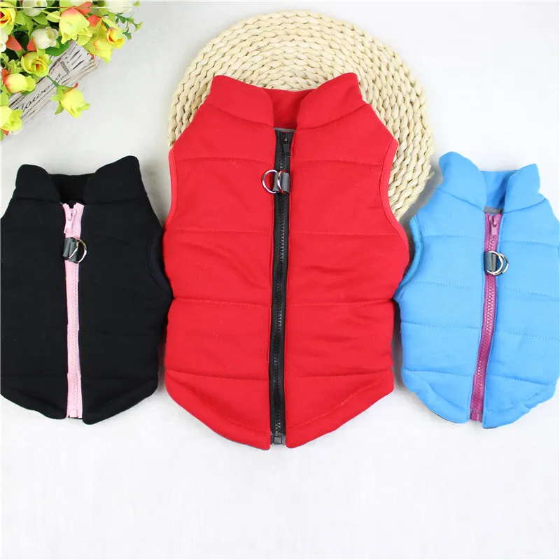 Одежда для домашних животных зимние пальто собак теплые куртки майки мягкий