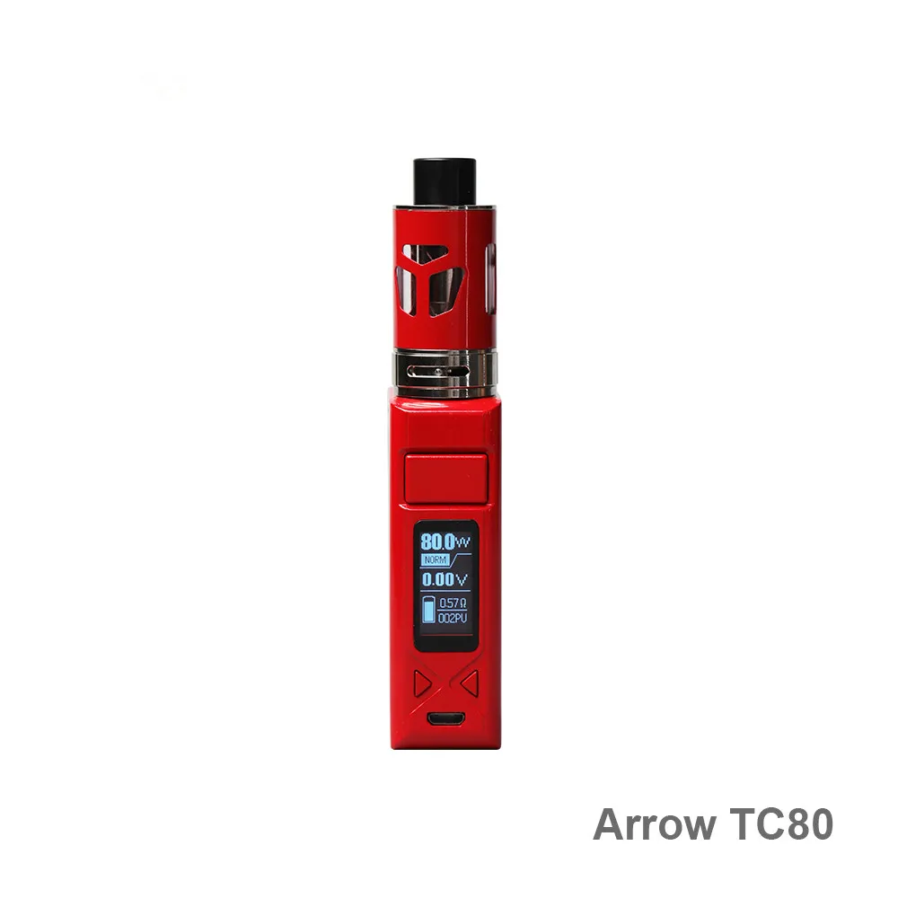 Оригинальный Jomotech электронная сигарета стрелка TC80 80 Вт коробка vape с 2200 мАч 80TC