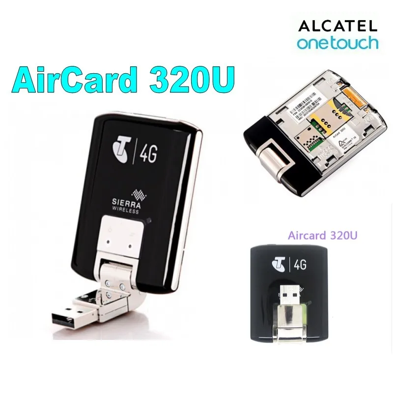 Партия 2 шт. Оригинальный разблокированный 100 Мбит/с LTE модем Sierra Wireless AirCard USB