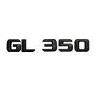 Матовая черная наклейка GL 350 с буквами заднего багажника, цифрами, знаком, эмблемой, наклейка для Mercedes Benz GL класса GL350
