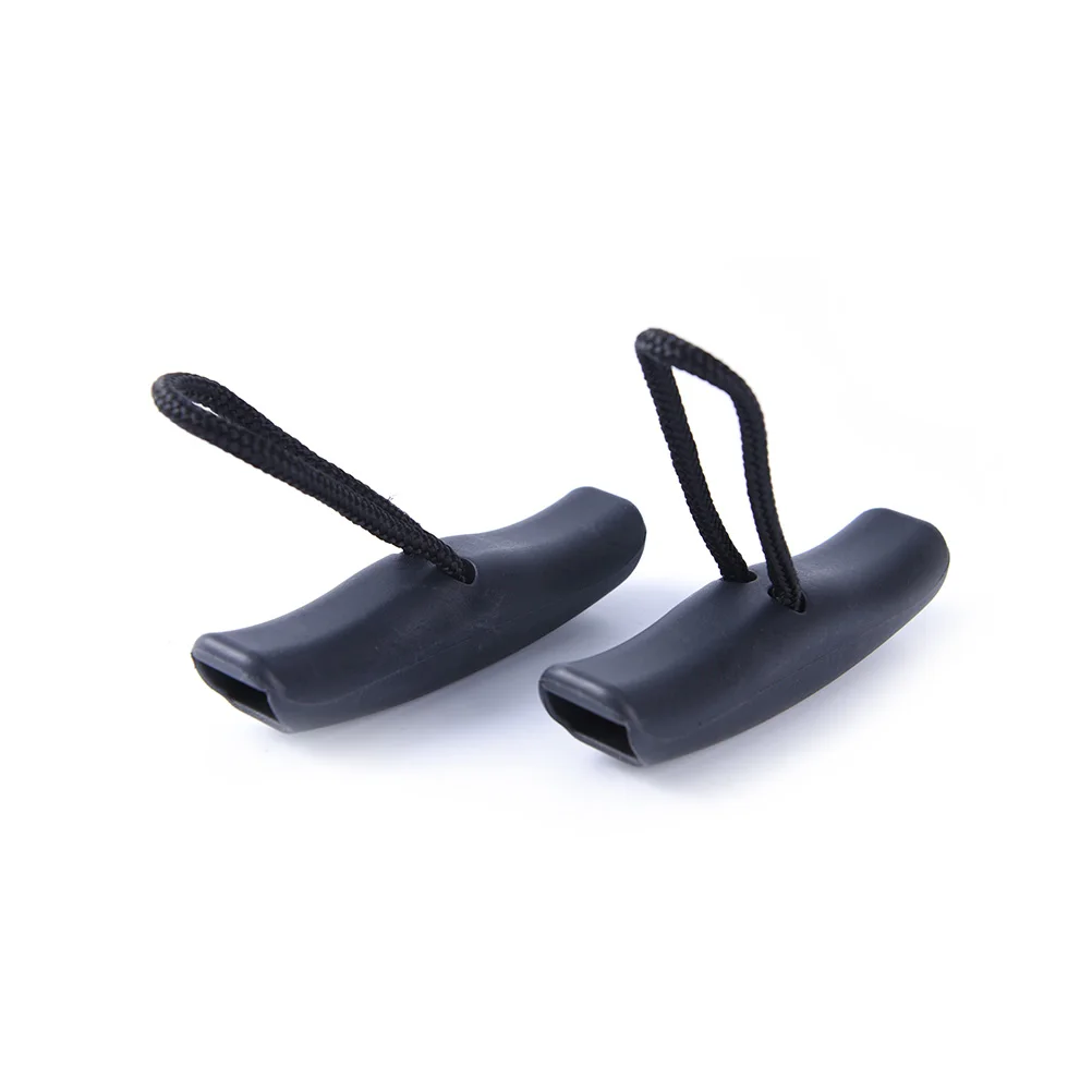 

Black Kayak Canoe Boat Carry Grip Kayak Pull Handle with Cord Rope Carrying Accessories