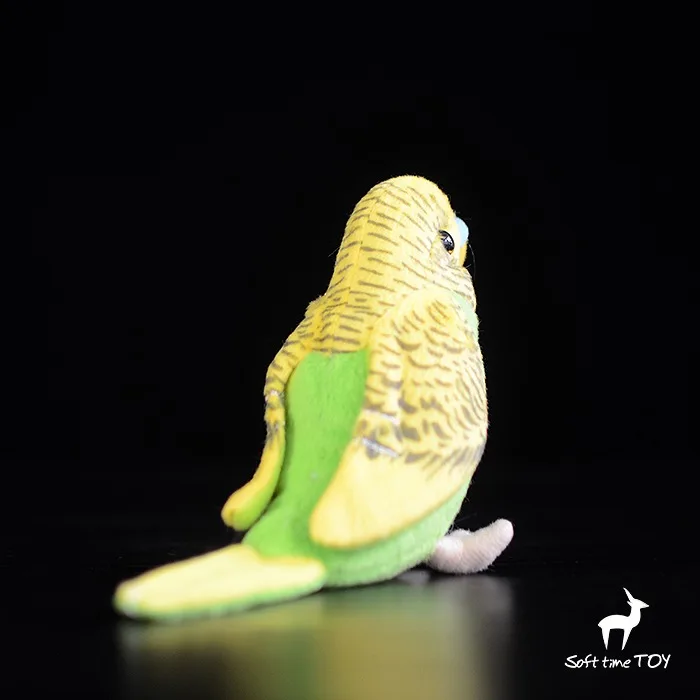 Маленькая попугай кукла высокое качество бренд подарок budgerigar моделирование