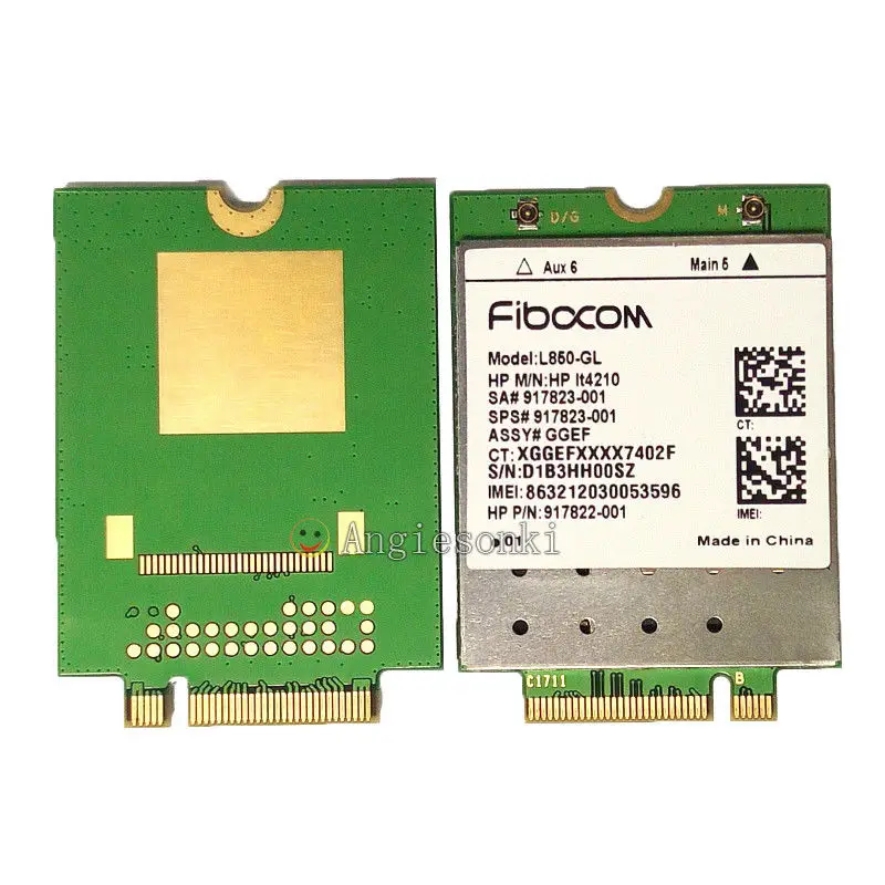 Мобильный модуль для ноутбука ProBook 430 G5 440 450 LT4210 FDD LTE TDD WCDMA M.2 4G карта SPS #917823-001 WWAN |