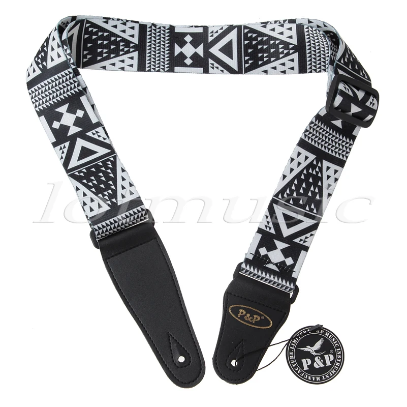 5 шт. гитарный ремень полиэстер кожа класса мягкий для электроакустической