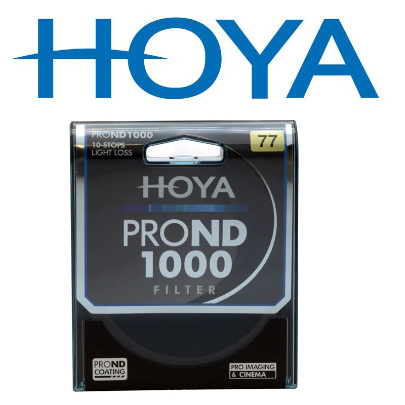 Фильтр HOYA ND 1000 10-Stops светильник фильтр объектива 62 мм 67 мм 72 мм 77 мм 82 мм фильтр нейтральной плотности 1000