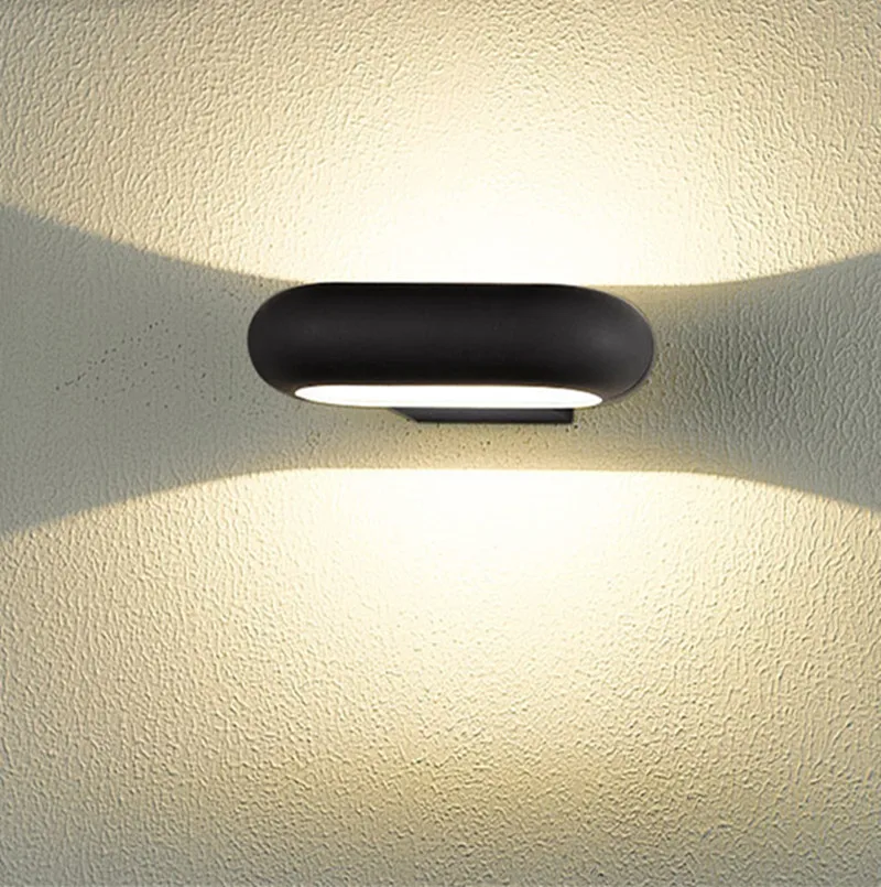 Современный 5 Вт Светодиодный светильник для крыльца из алюминия наружное