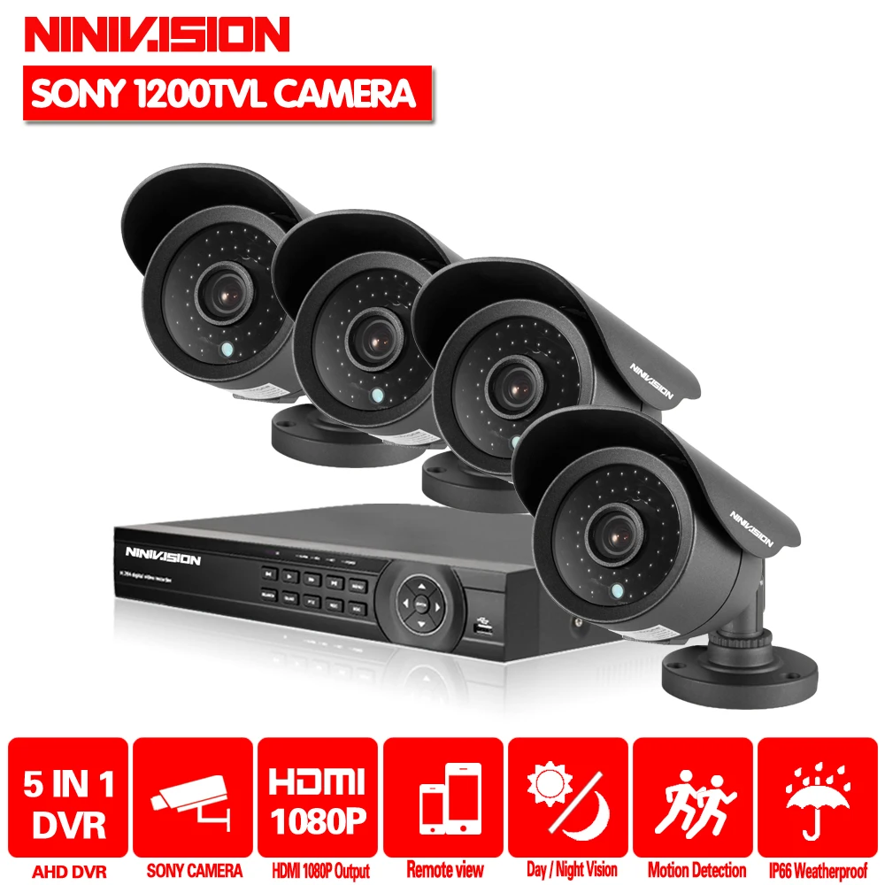 Камера видеонаблюдения HD h.264 8 каналов hdmi 1080P 1080N|hdd 1tb|hdd sonyhdd kit |