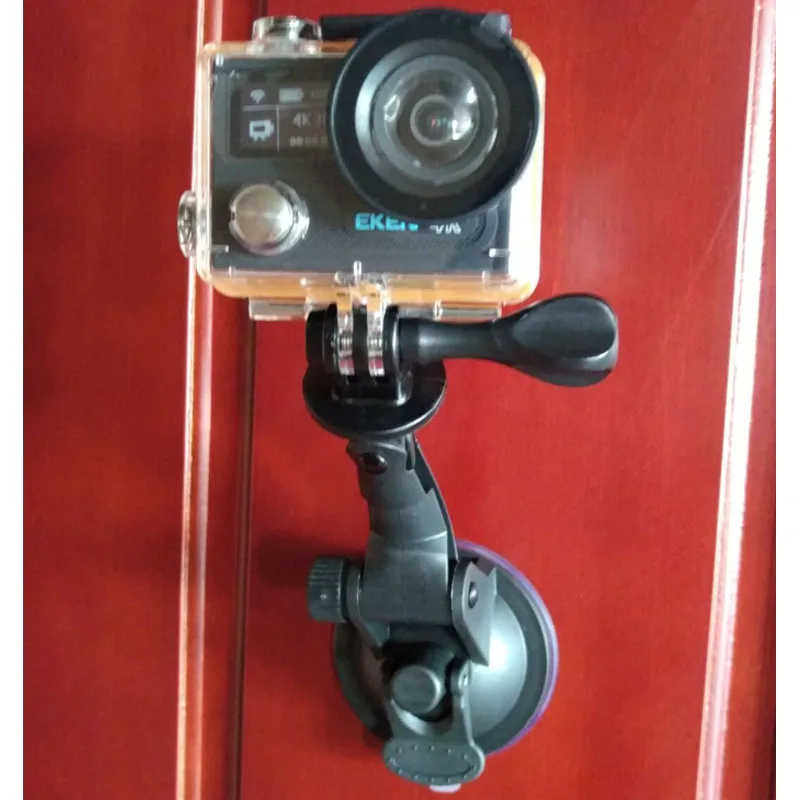 Крепление на присоске для камеры Go Pro Hero 4 3 вращающаяся присоска SJ4000 sj8000 SJ5000 SJ7000